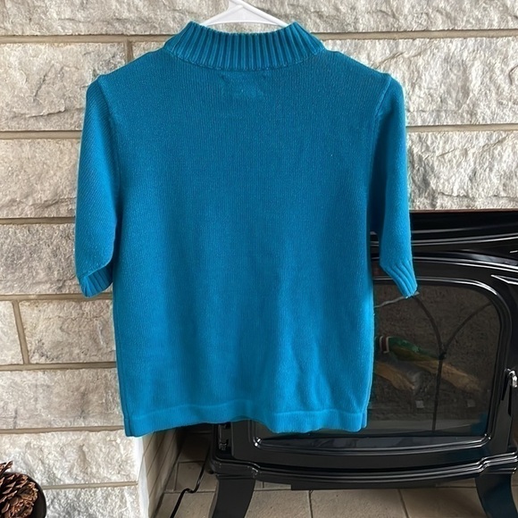 Westbound short sleeve mock neck sweater sz small - Picture 5 of 10